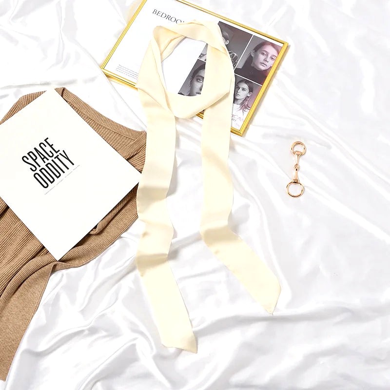 Ceinture Foulard Blanc