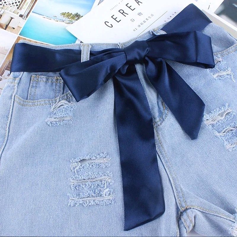 Ceinture Foulard Bleu