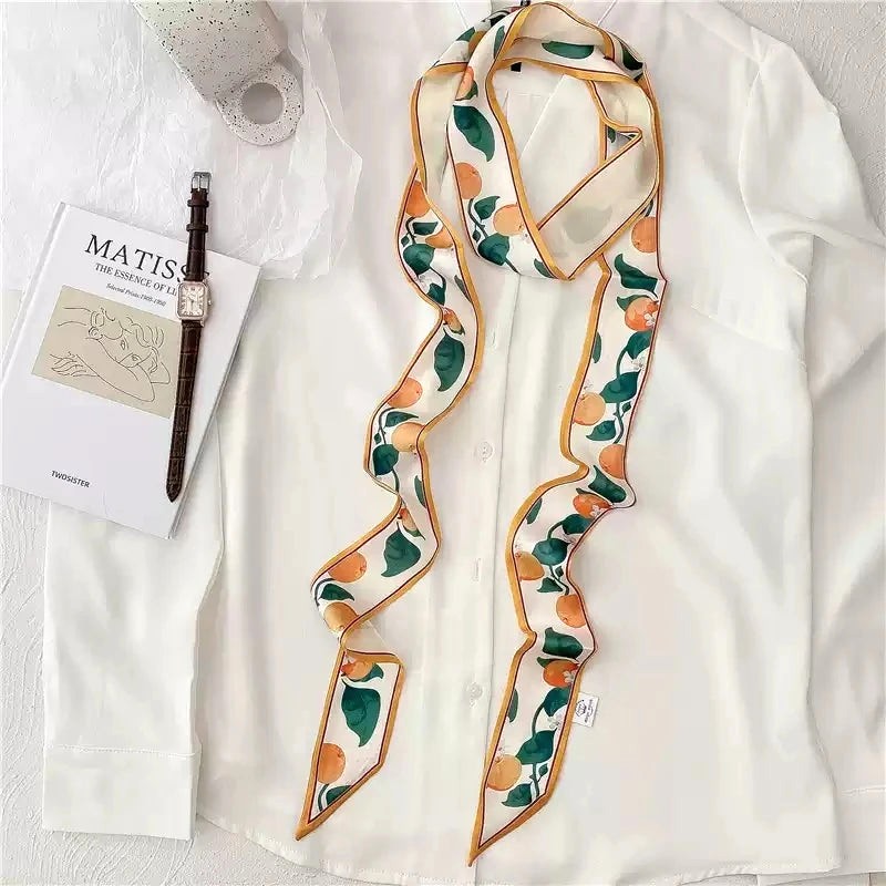 Ceinture Foulard Fleuri 10