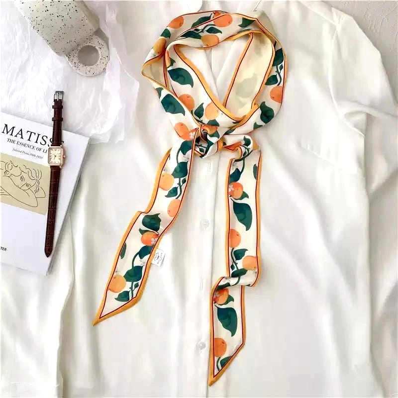 Ceinture Foulard Fleuri 11