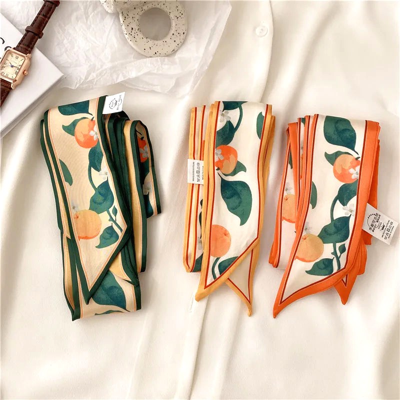 Ceinture Foulard Fleuri 7