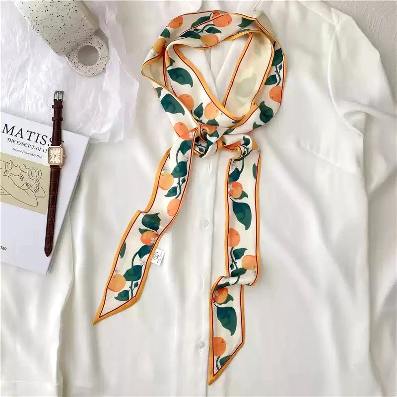 Ceinture Foulard Fleuri 9
