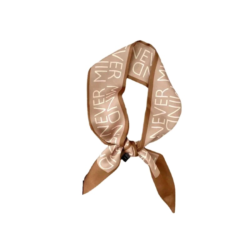 Ceinture Foulard Marron Femme 10