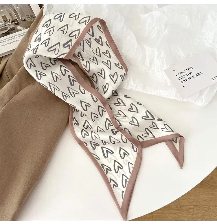 Ceinture Foulard Marron Femme 6