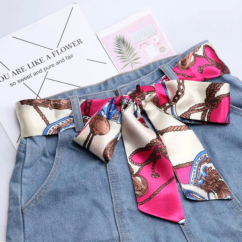 Ceinture Foulard Soie 2