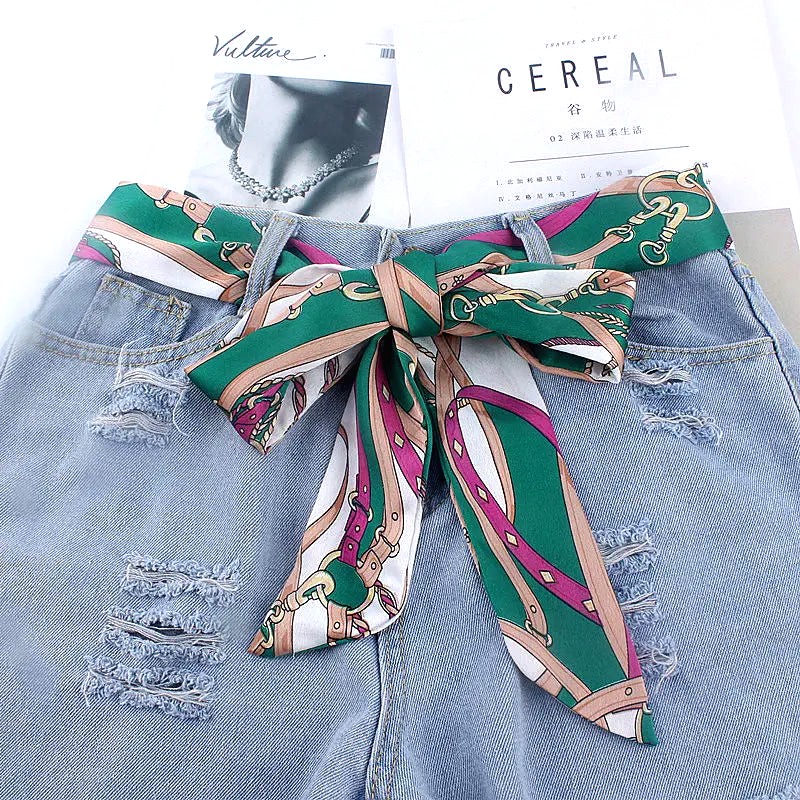 Ceinture Foulard Soie 3