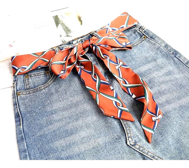 Ceinture Tissu Foulard