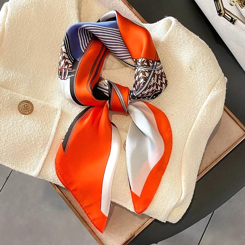 Cheveux Foulard Soie 3