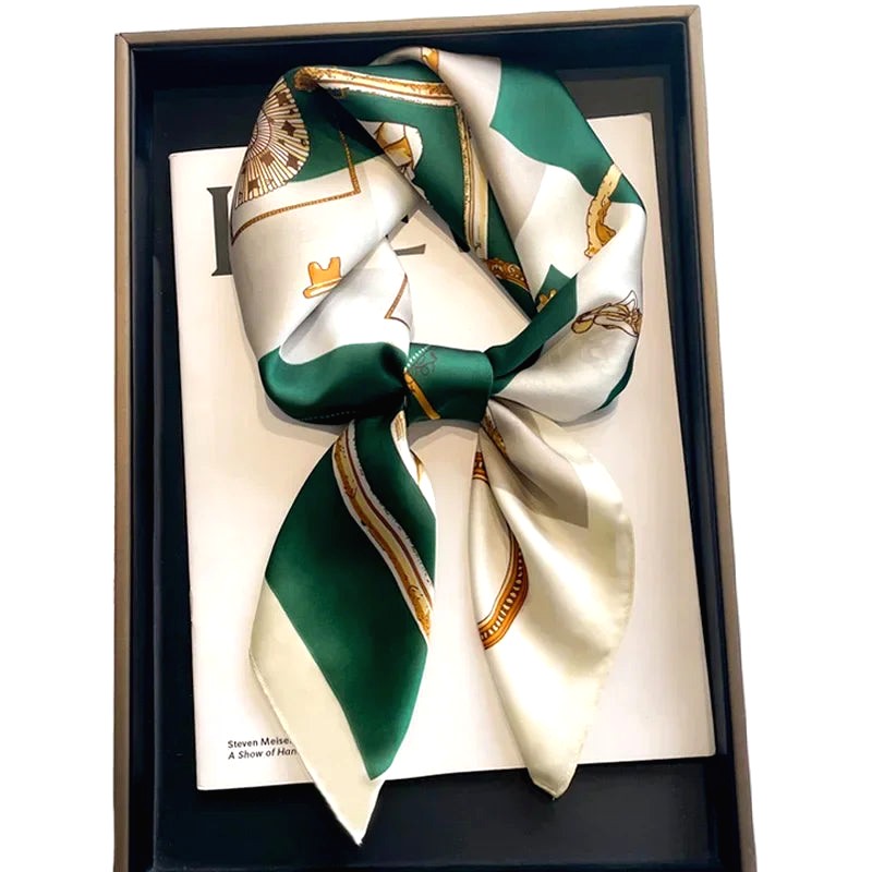 Cheveux Foulard Soie 6