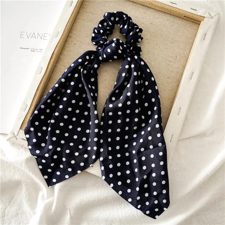 Chouchou Foulard Pois 3