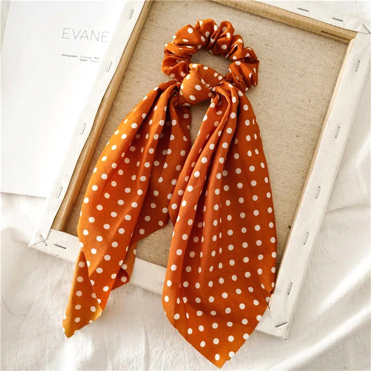 Chouchou Foulard Pois 6