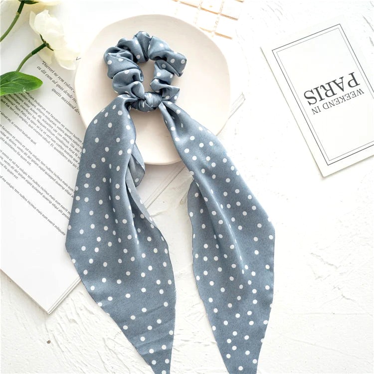 Chouchou Foulard Pois 7