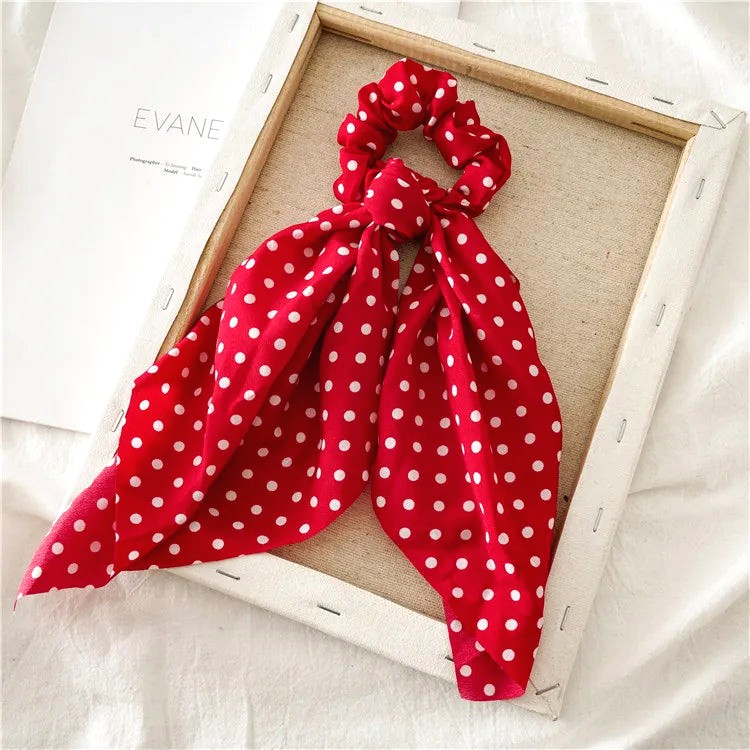 Chouchou Foulard Pois