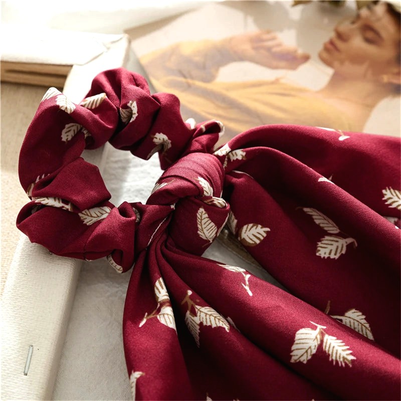 Chouchou Foulard Rouge 2