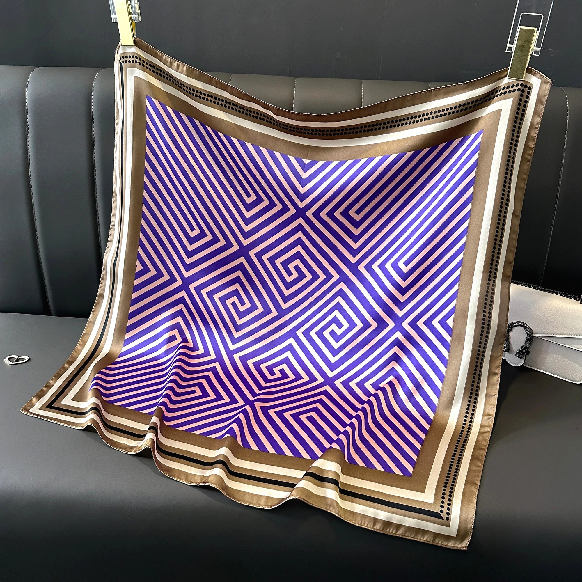 Foulard Cheveux Carre 4