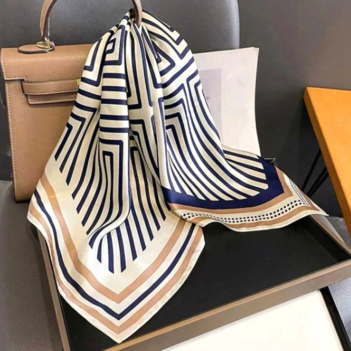 Foulard Cheveux Femme Luxe 2