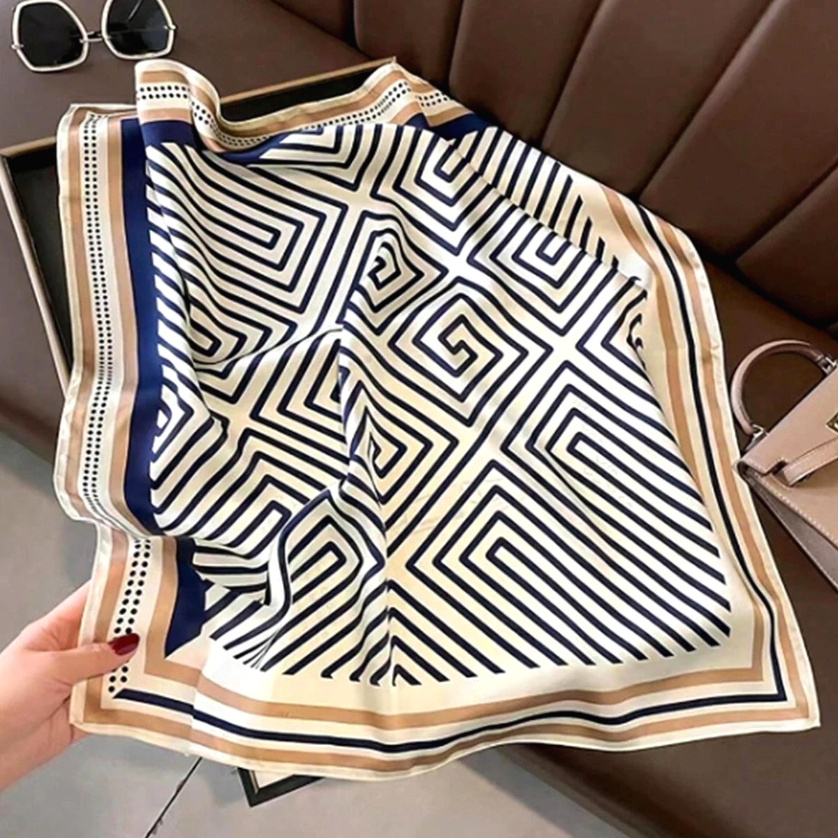 Foulard Cheveux Femme Luxe 3