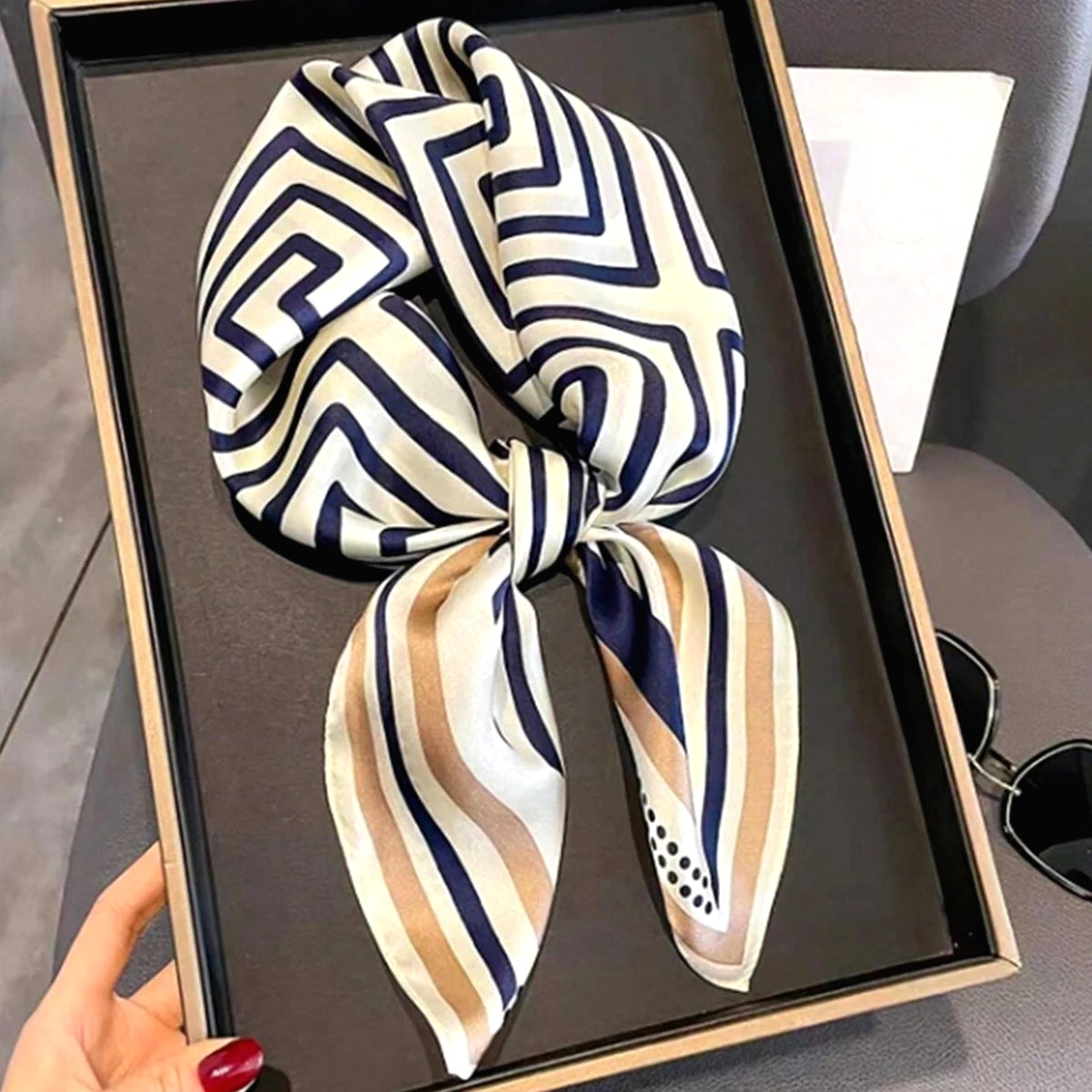 Foulard Cheveux Femme Luxe 4