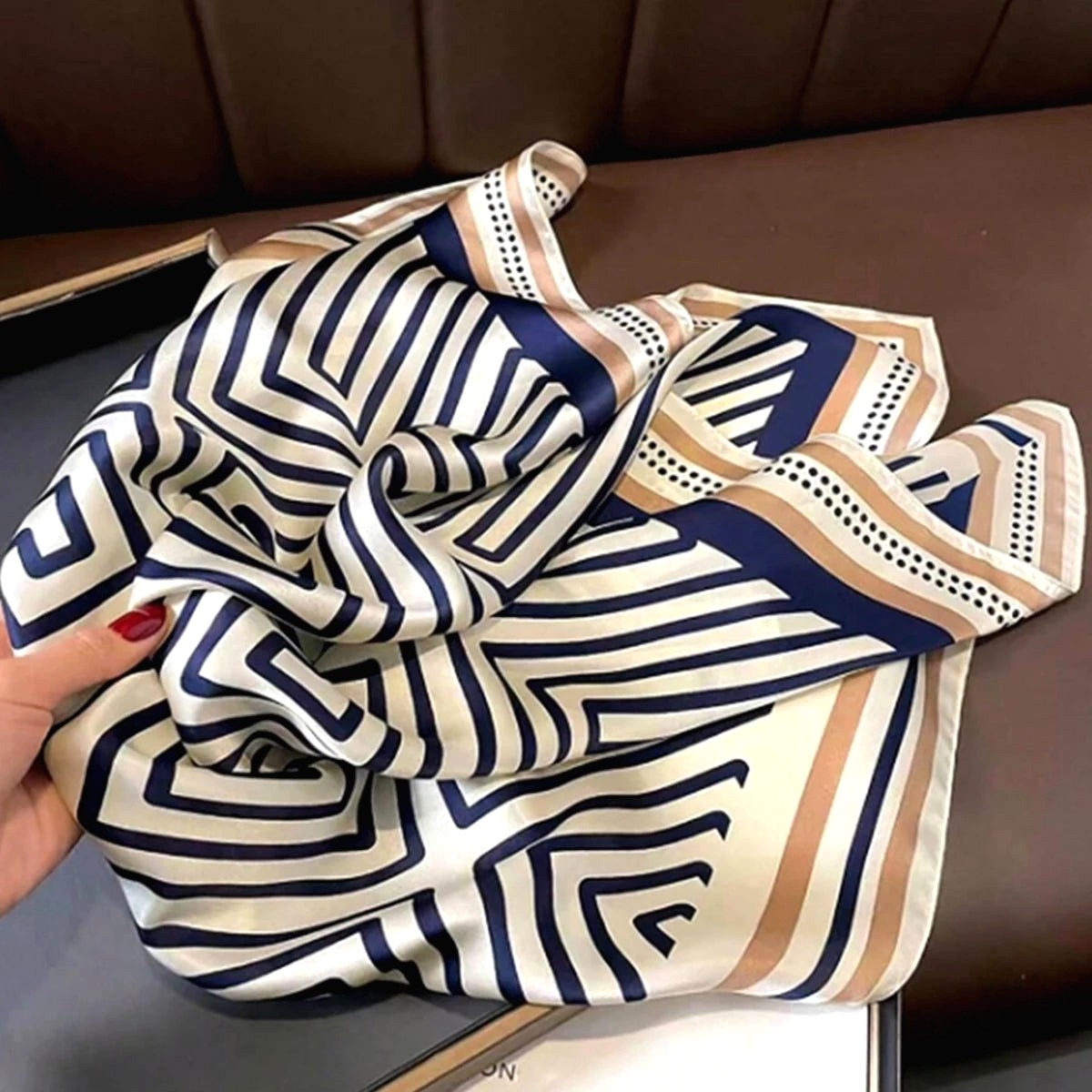 Foulard Cheveux Femme Luxe