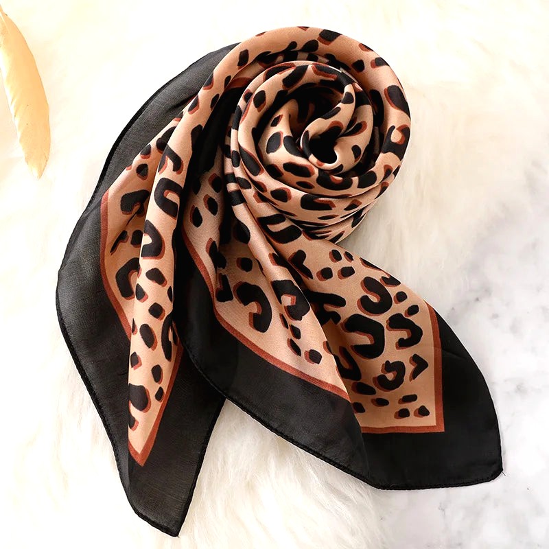 Foulard Cheveux Leopard 2
