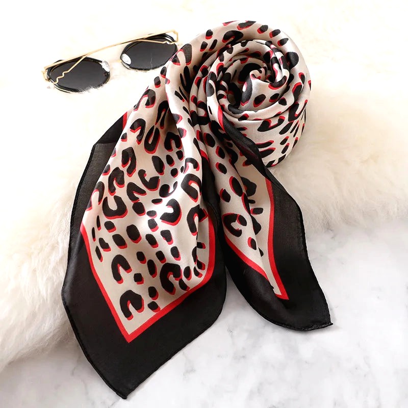 Foulard Cheveux Leopard 3