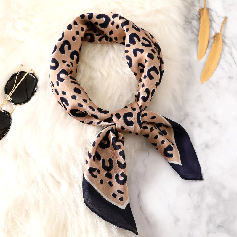 Foulard Cheveux Leopard