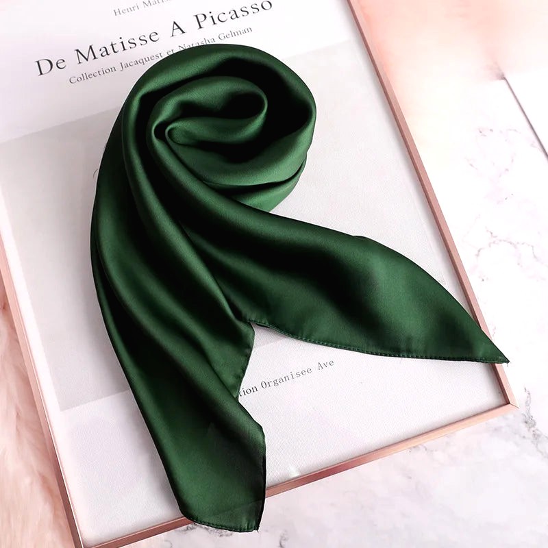 Foulard Cheveux Vert