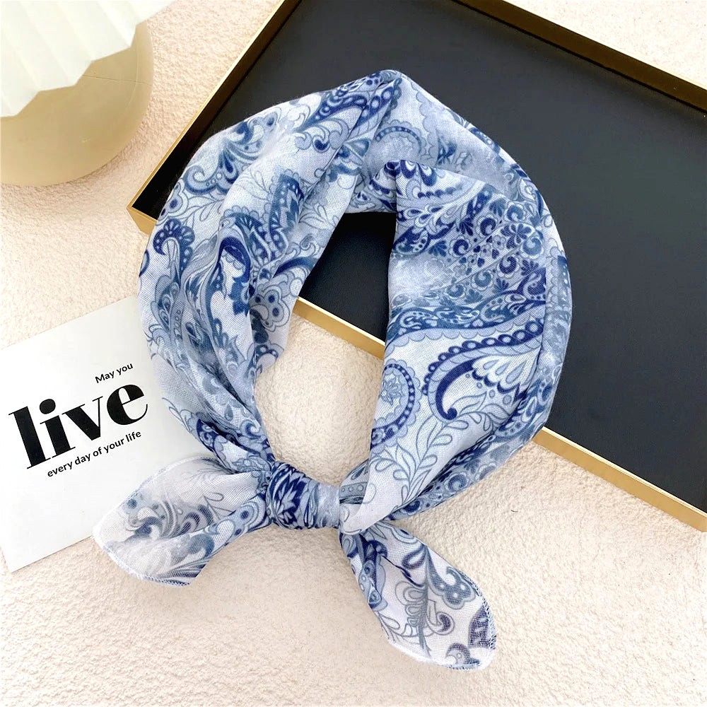 Foulard En Coton Pour Cheveux