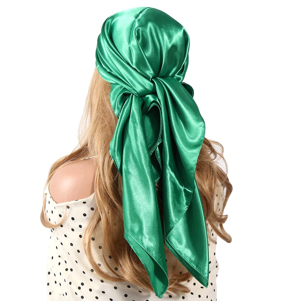 Foulard En Soie Cheveux 8