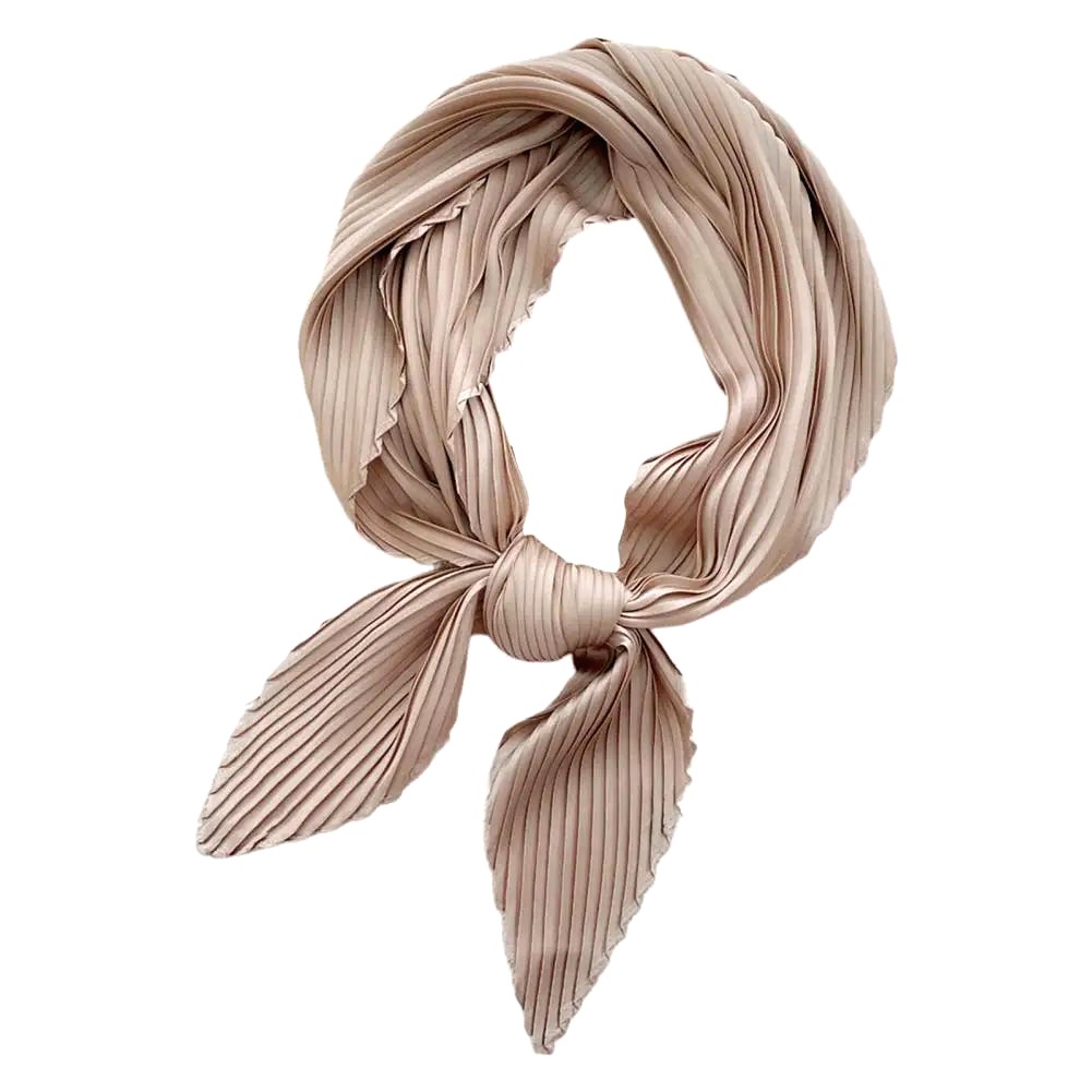 Foulard Plisse Khaki