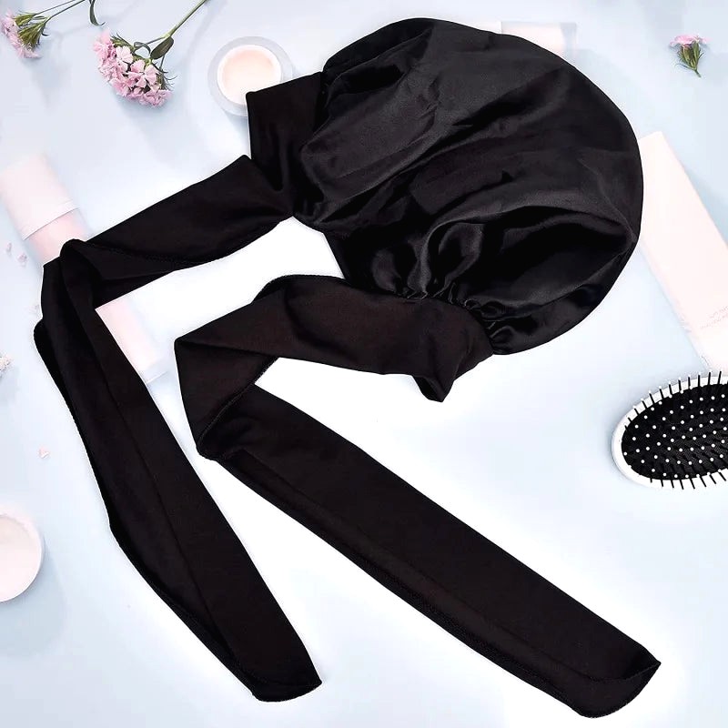 Foulard Satin Cheveux Nuit 10