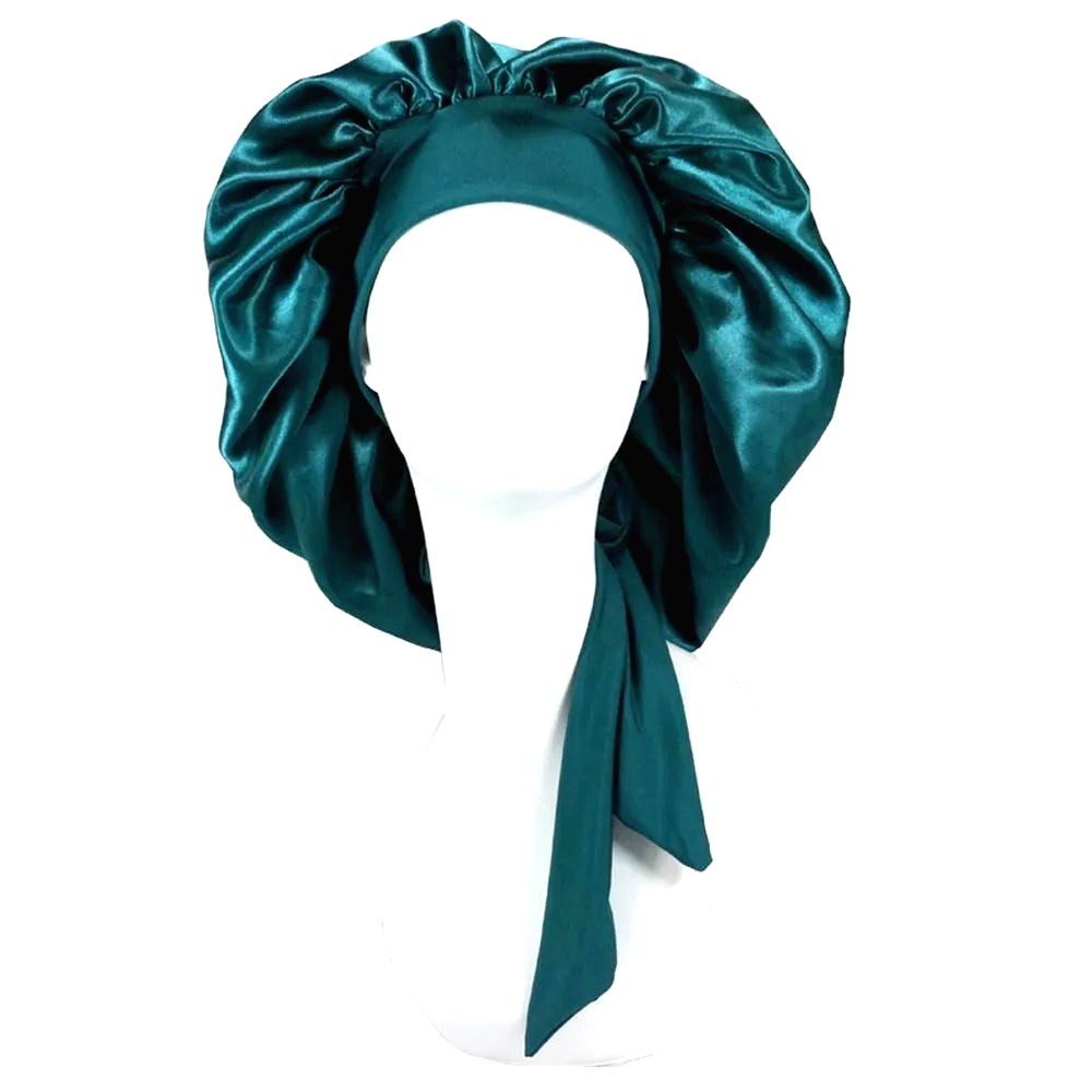 Foulard Satin Cheveux Nuit